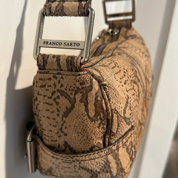 Franco Sarto python shoulder bag - Picture 5 of 11